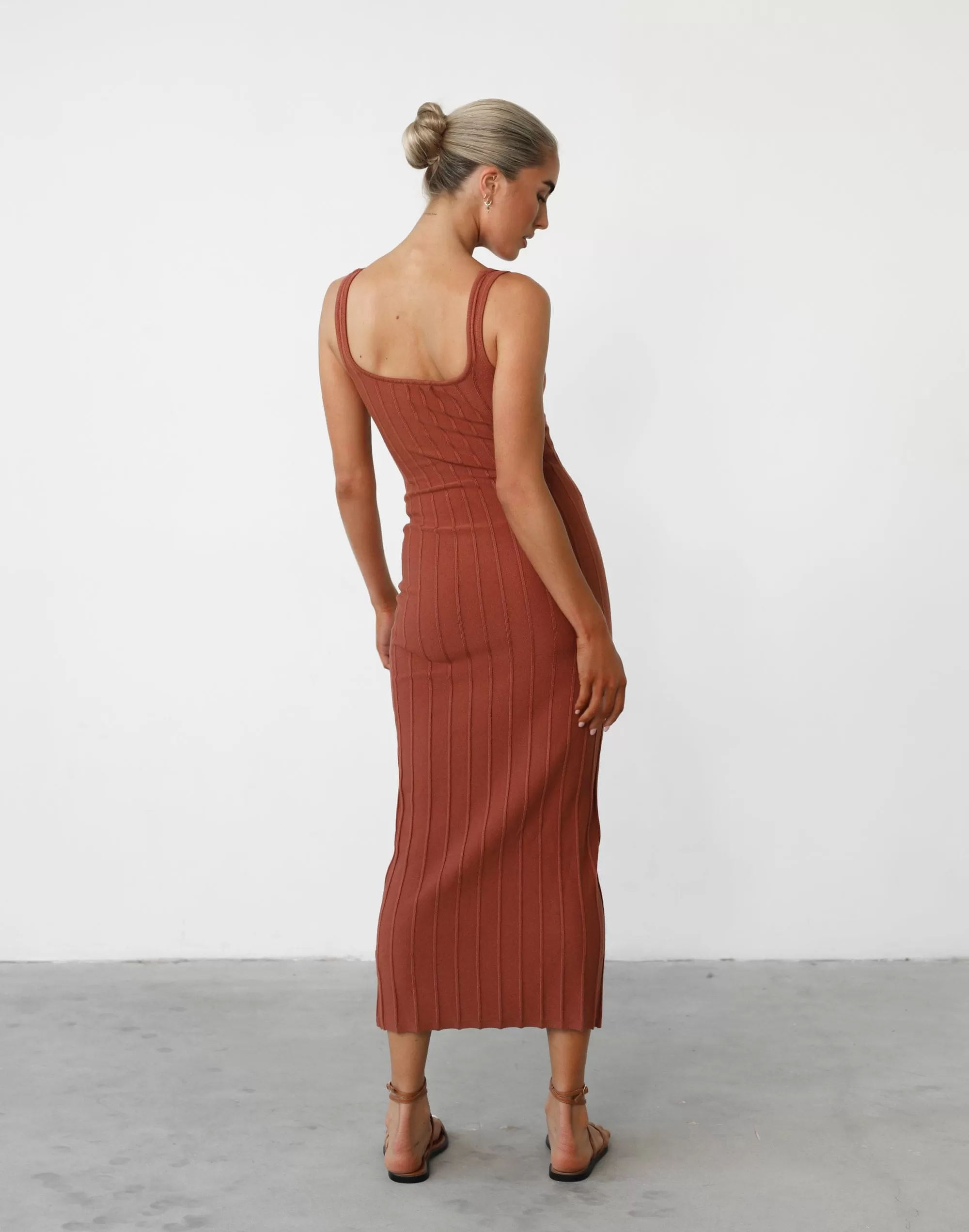 Ephemeral Maxi Dress (Clay)