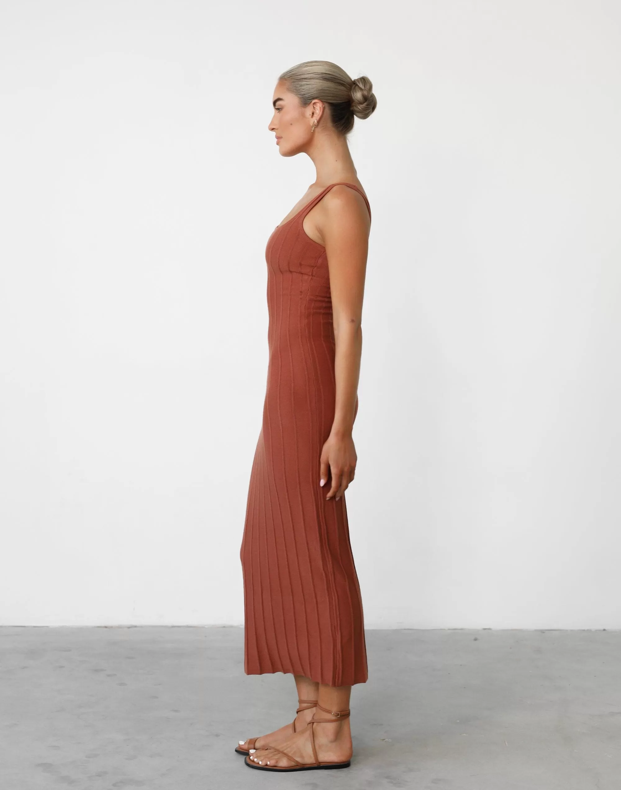 Ephemeral Maxi Dress (Clay)