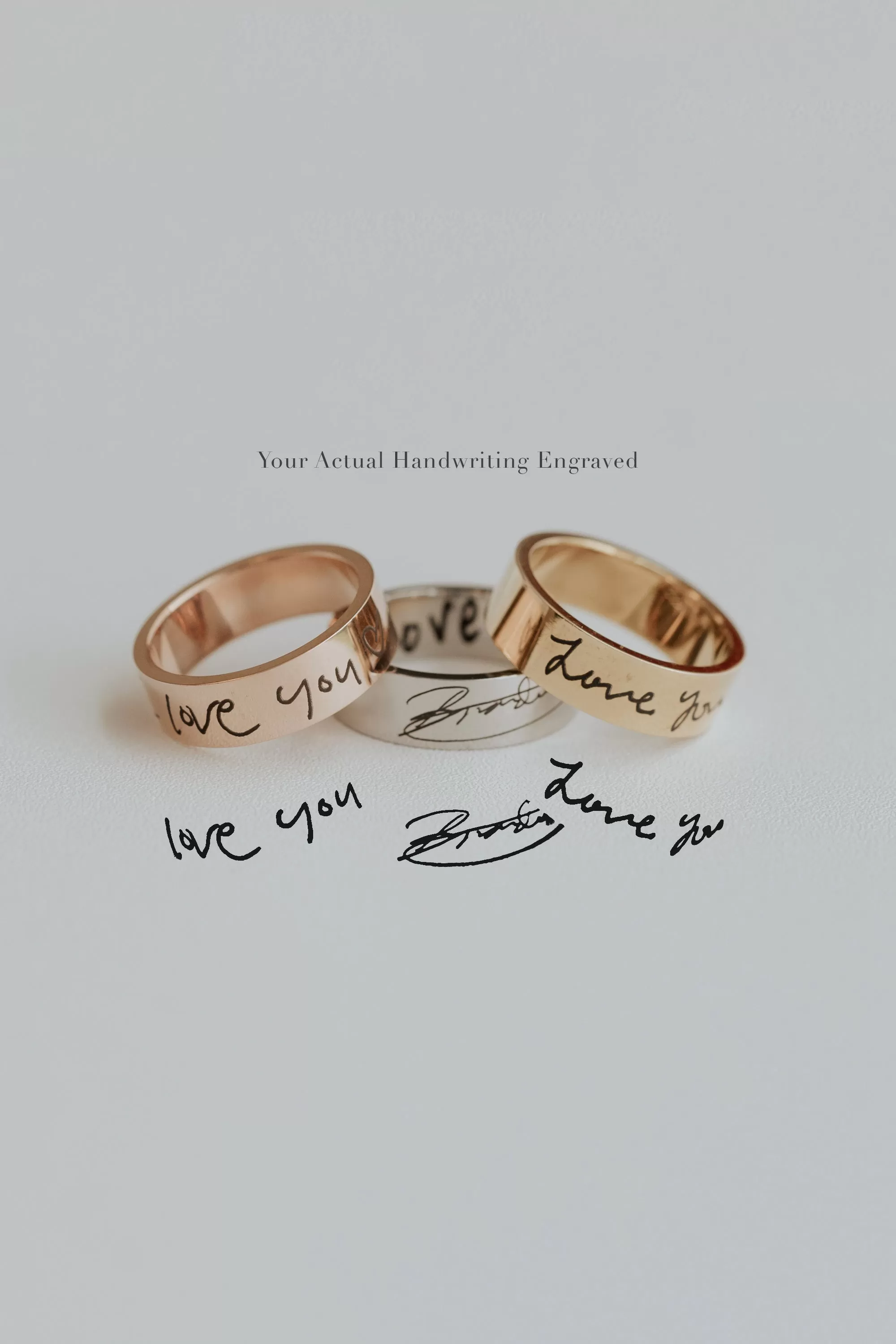 Epithet Band Ring 5mm [Personalize]