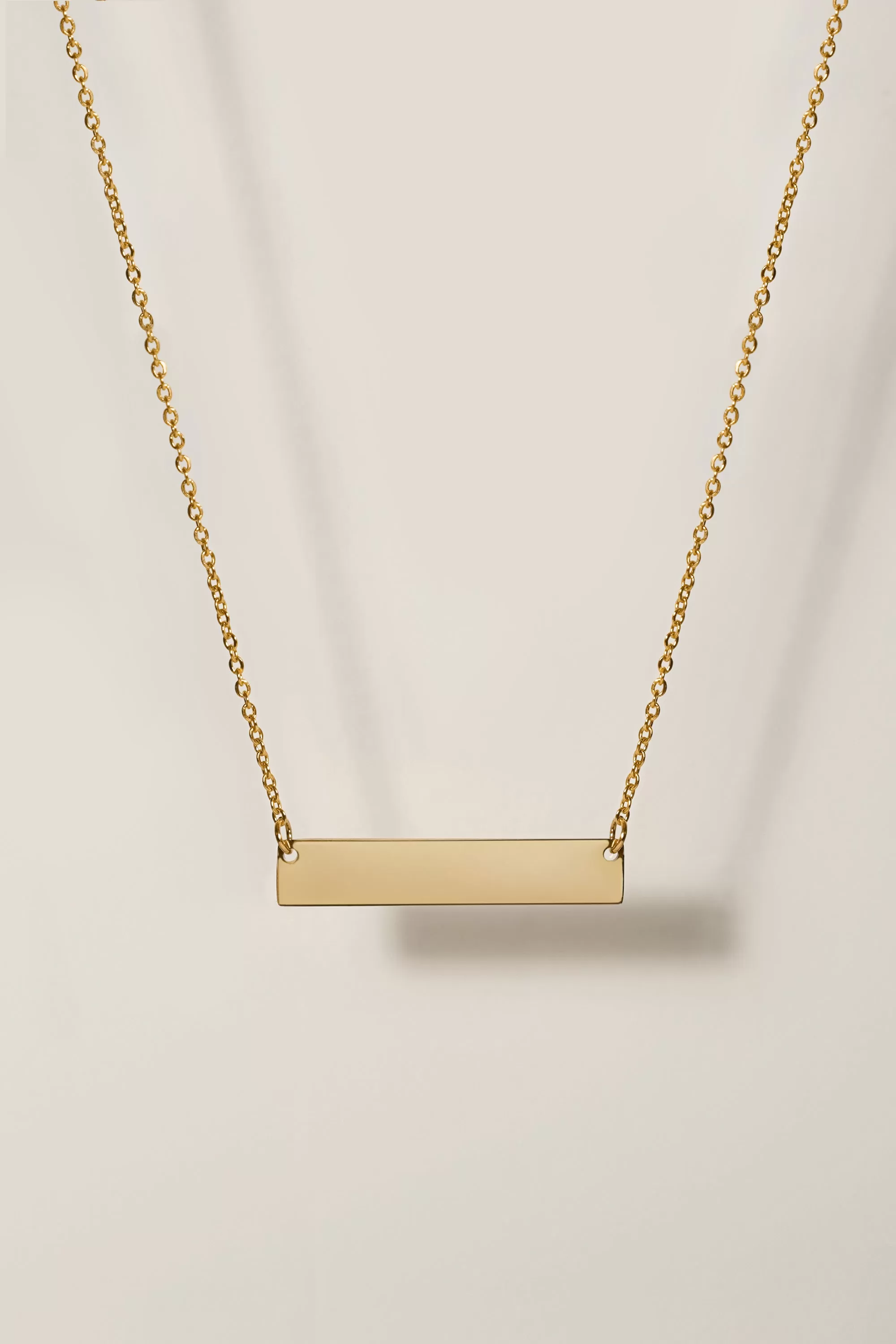 Epithet Bar Necklace [Custom Image]