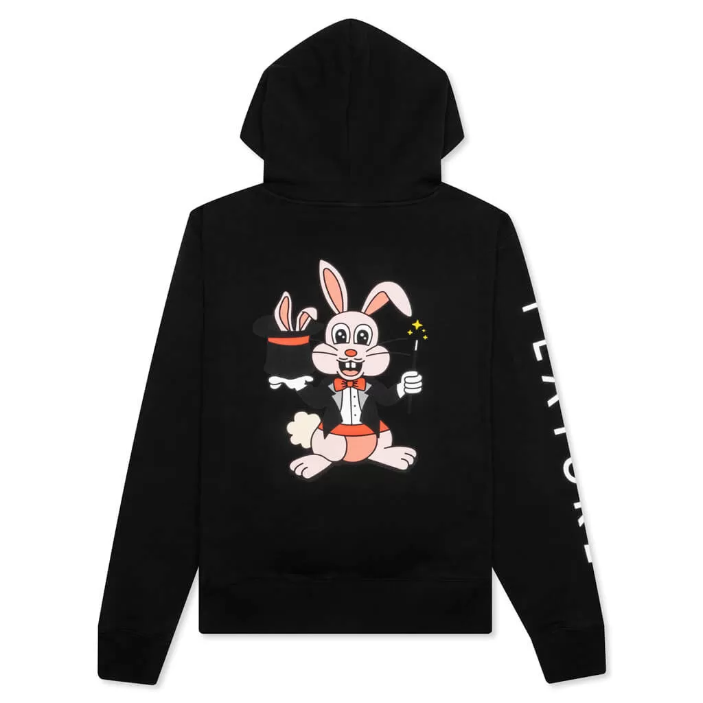 Feature x Carrots x Freddie Gibbs Rabbit Hat Hoodie - Black