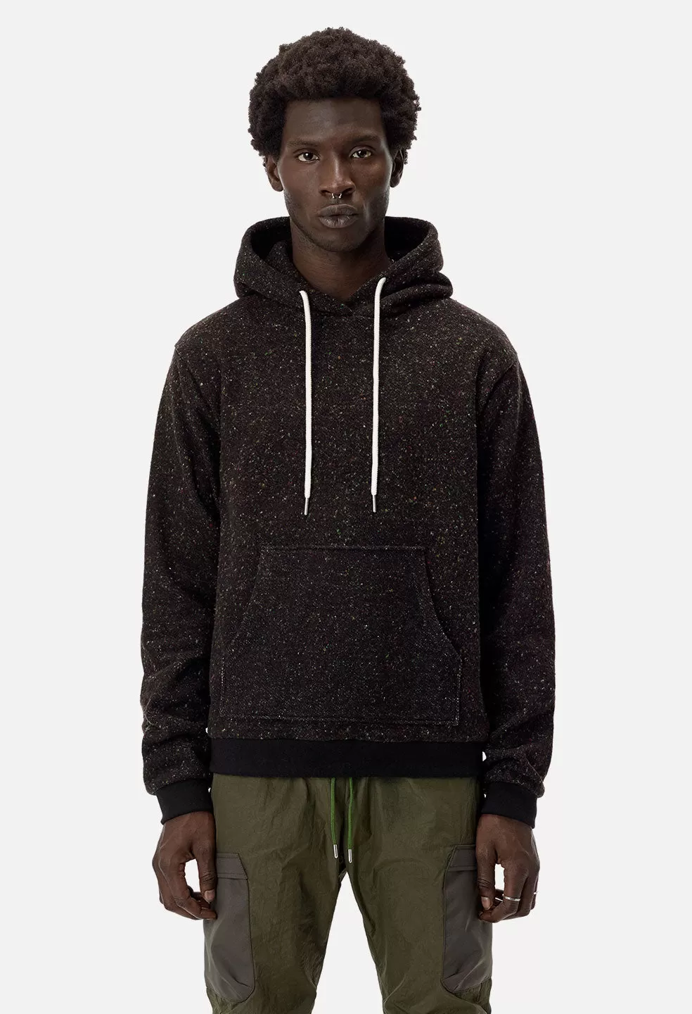 Fireside Beach Hoodie / Black Multi