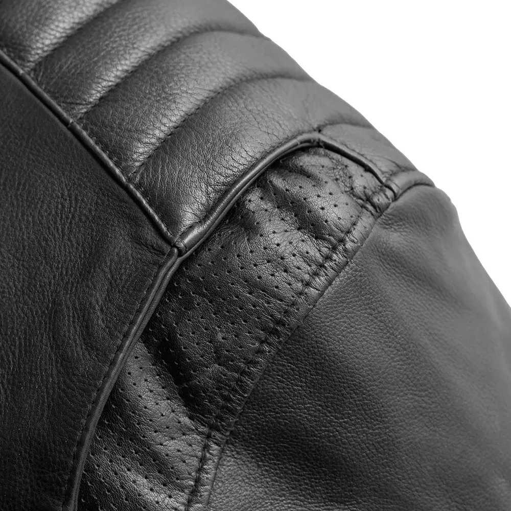 First Mfg BiTurbo - Men's Leather Motorcycle Jacket