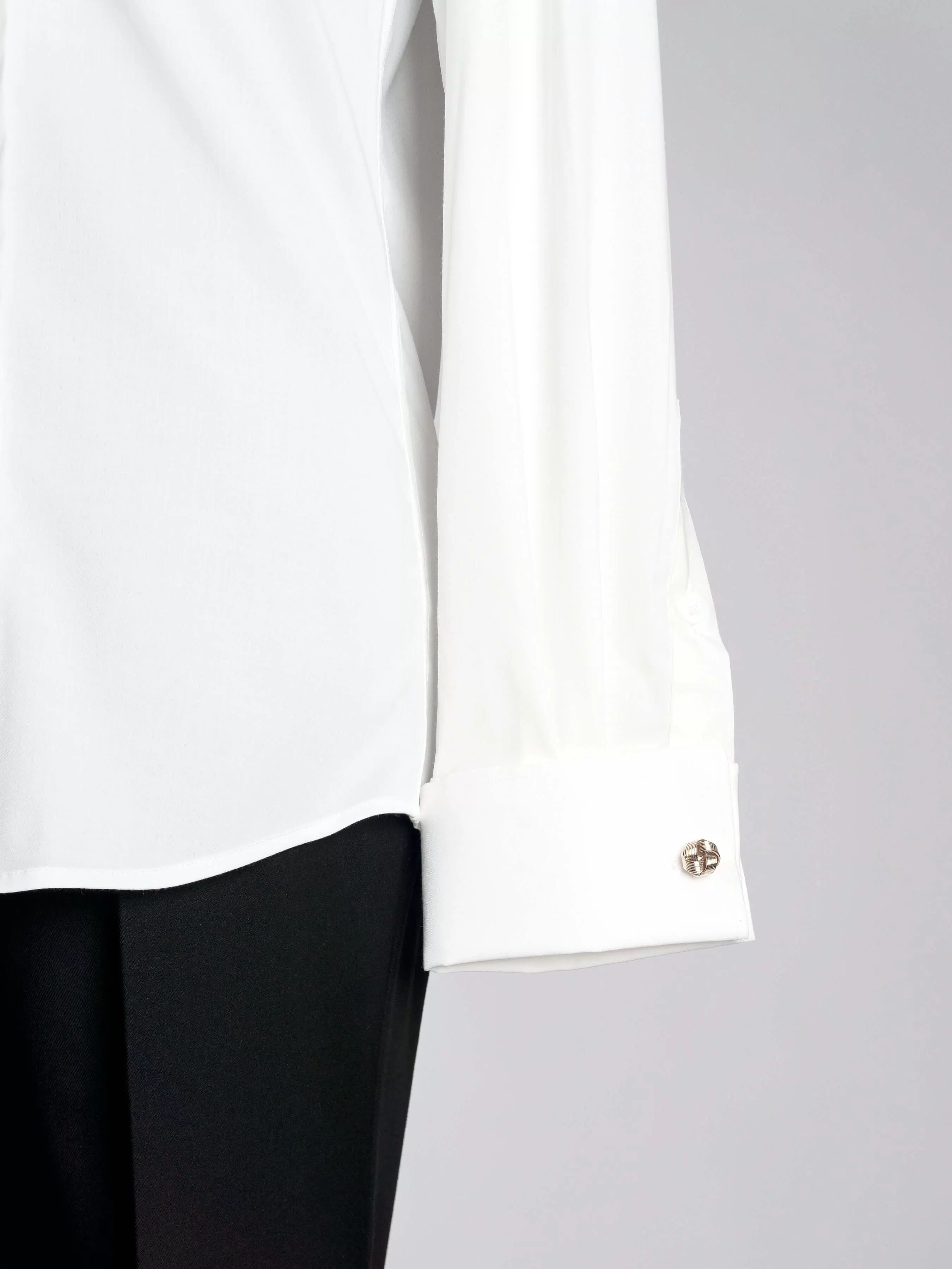 Formal Tuxedo Shirt - White Wing Tip Collar