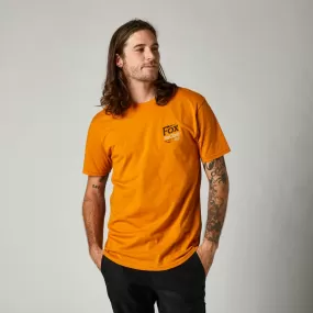 Fox Men's Pushin Dirt Premium Tee Gold