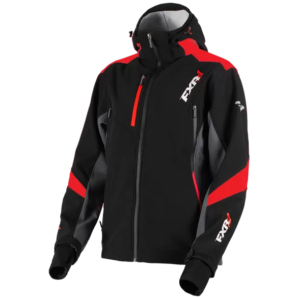 FXR Renegade Softshell Black Red