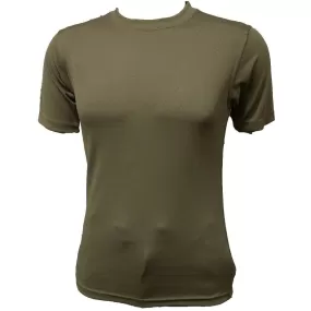 Genuine Issue Olive Green Unisex Coolmax T-Shirt