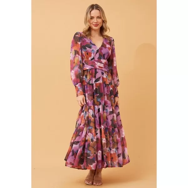 GIZETTE FLORAL MAXI DRESS