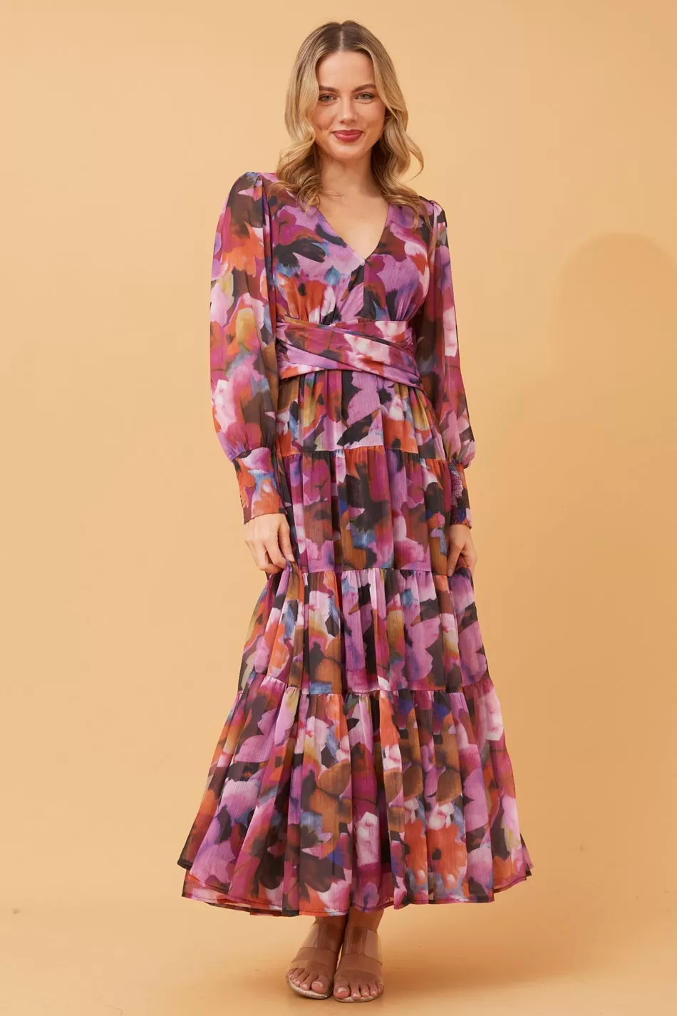 GIZETTE FLORAL MAXI DRESS