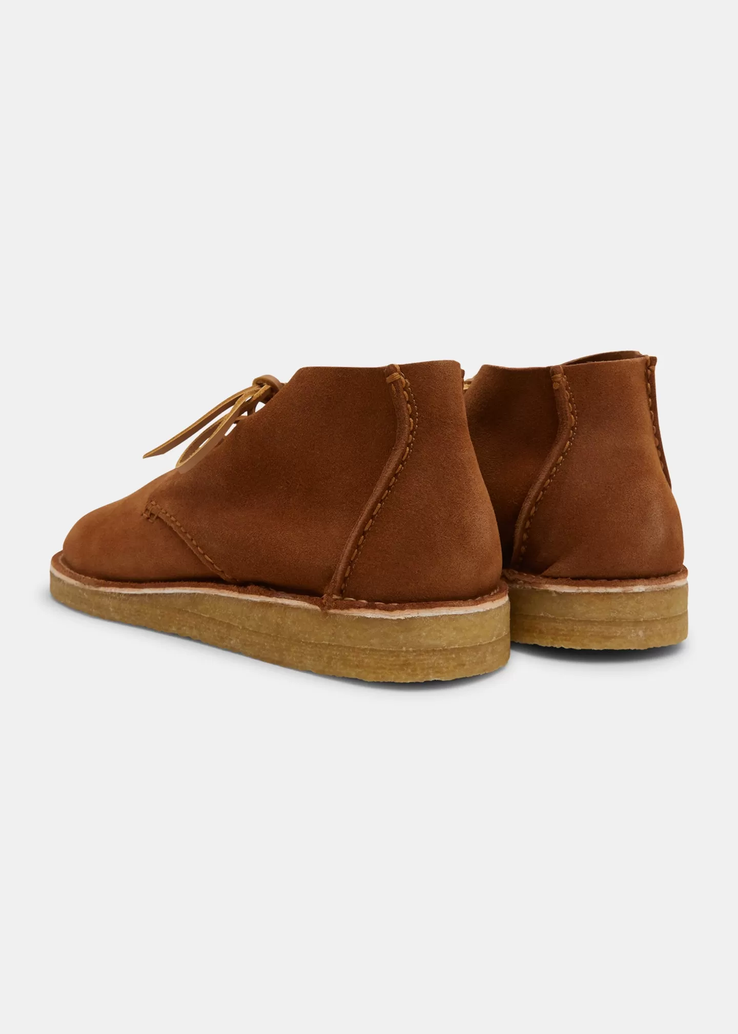 Glenn Suede Boot on Crepe - Cola Brown