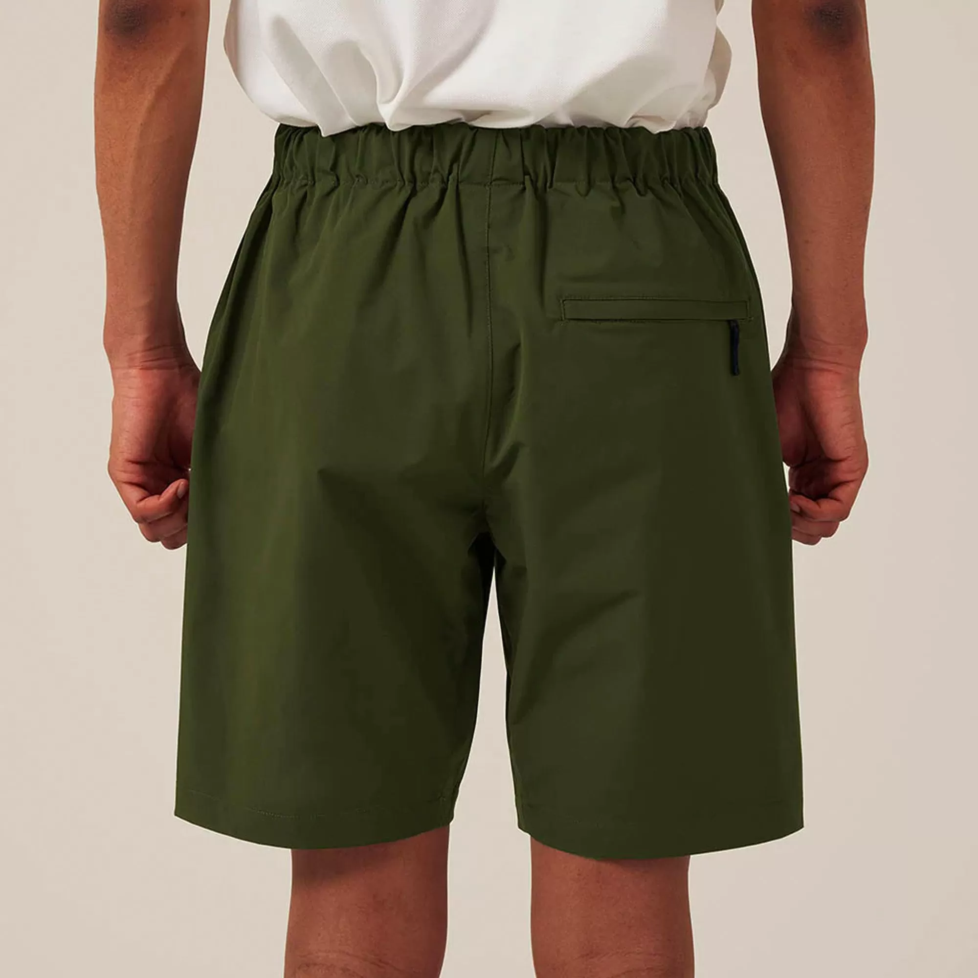 Goldwin Mens Stretch Twill Easy Shorts 'Olive Green'