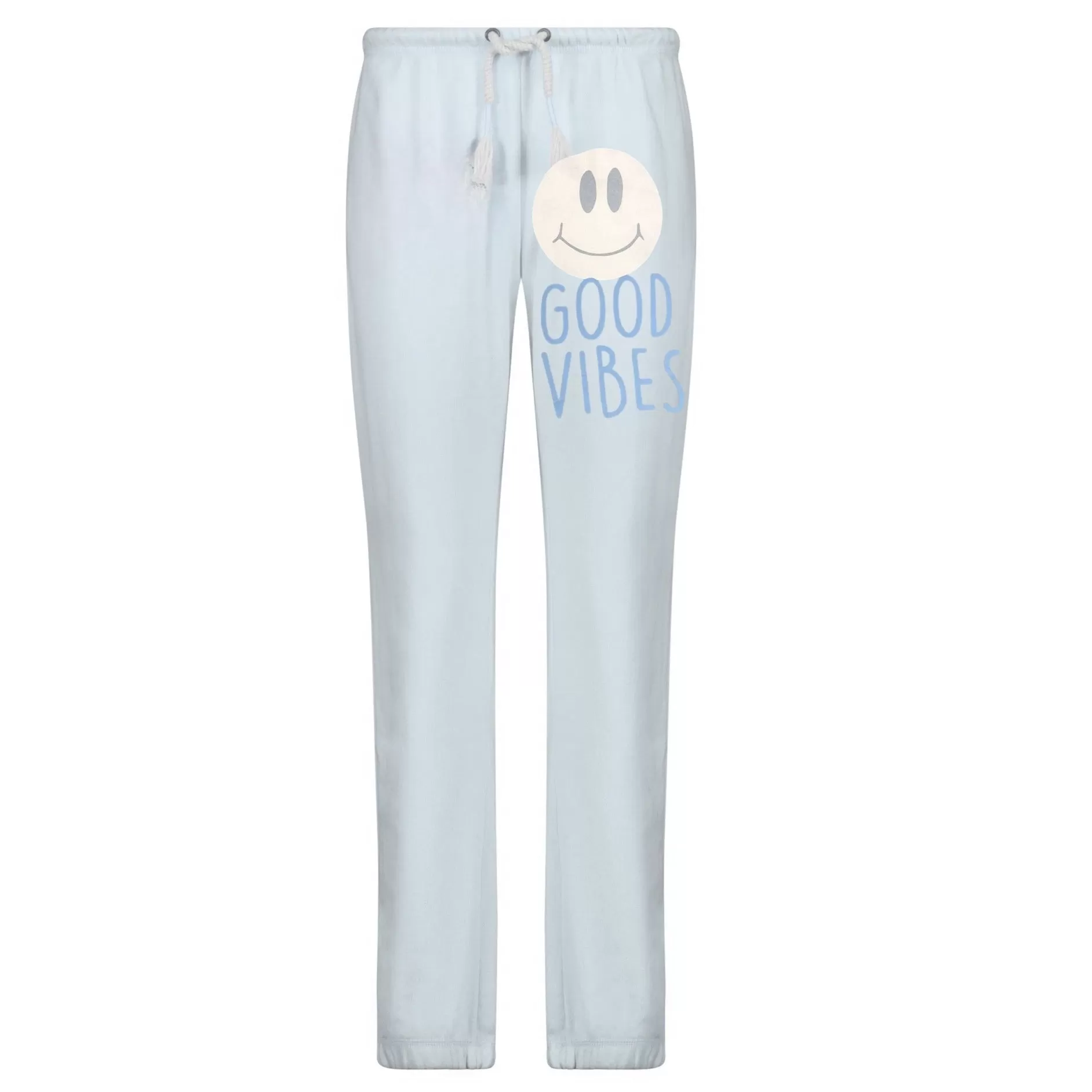 Good Vibes Blue Sweatpants - Sample Sale Size L