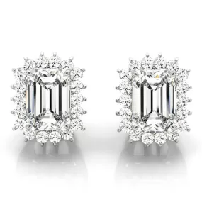 Halo Diamond Earring