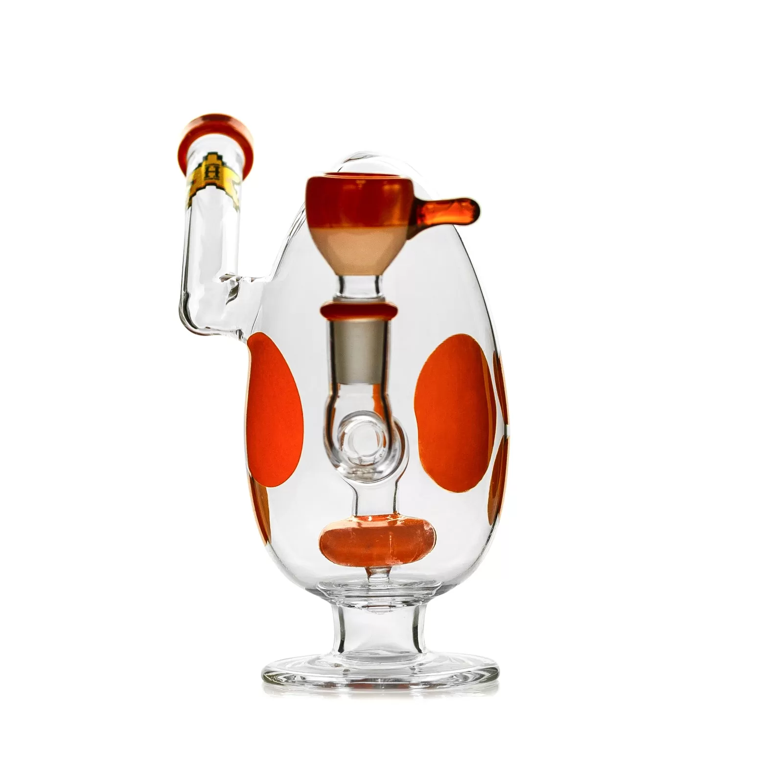 HEMPER - Spotted Egg Dab Rig 7"