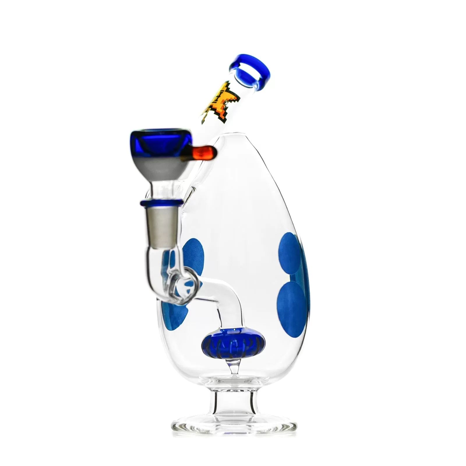 HEMPER - Spotted Egg Dab Rig 7"