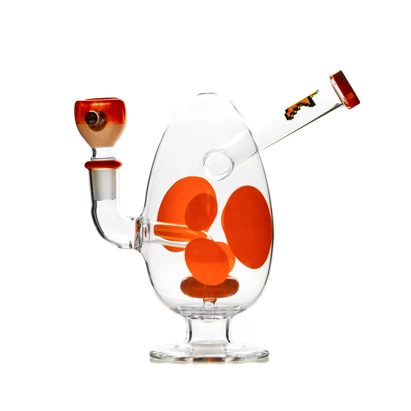 HEMPER - Spotted Egg Dab Rig 7"