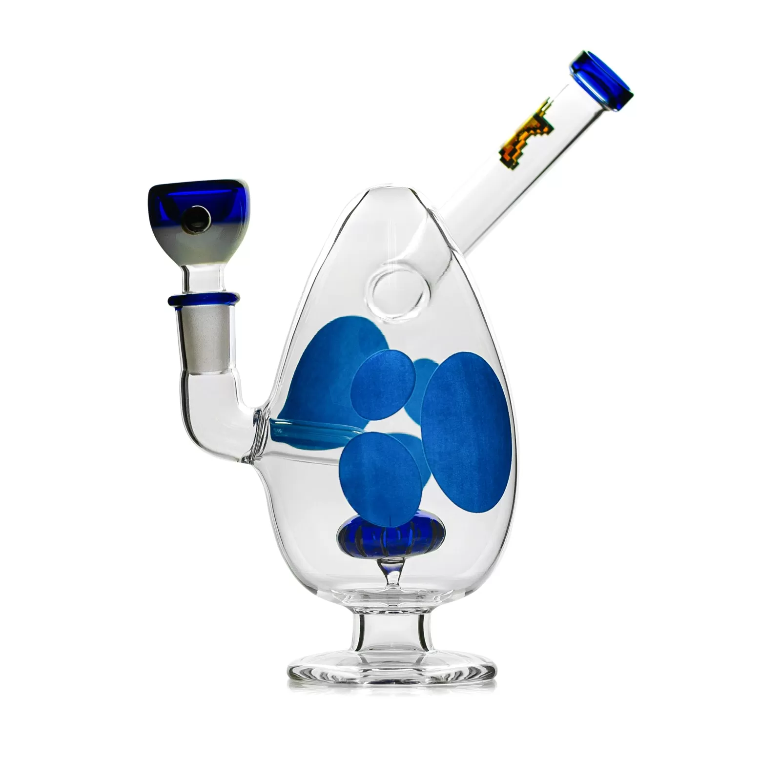 HEMPER - Spotted Egg Dab Rig 7"