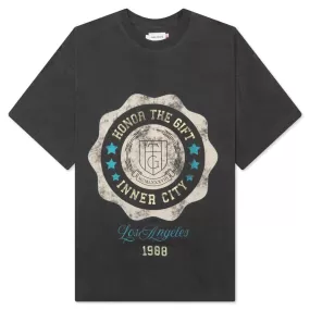 HTG Seal Logo Tee - Black