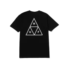 Huf Set Triple Triangle S/S T-Shirt - Black