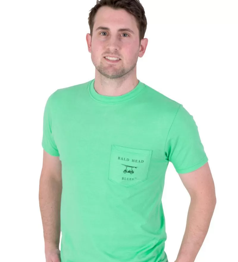 Island Tee - Short Sleeve Turtle Time - Clover Green