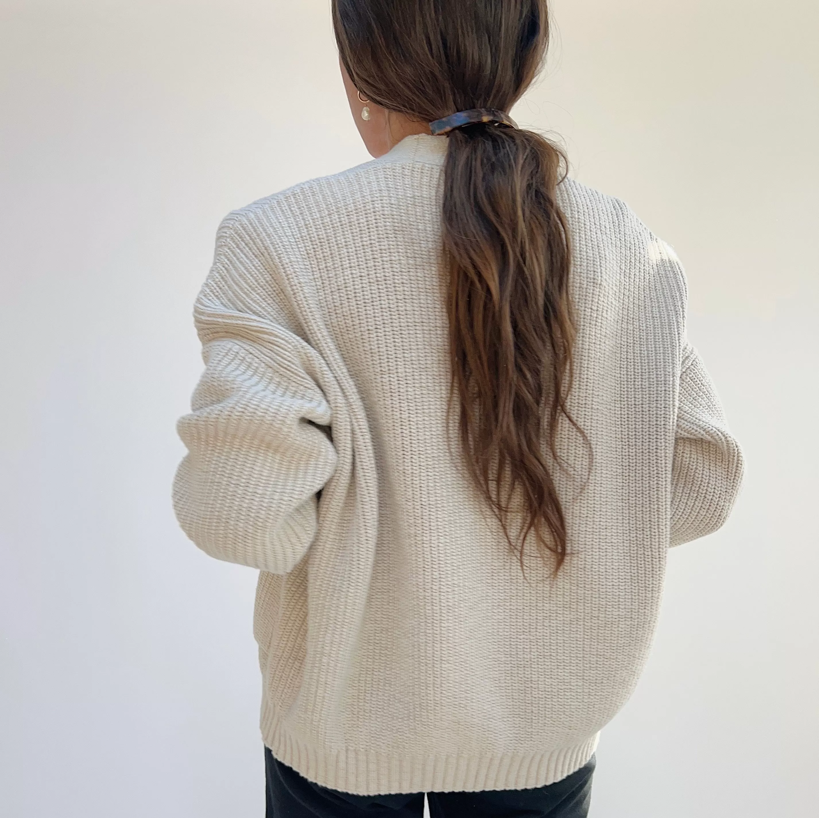 It Is Well | Easy Cardigan in Natural