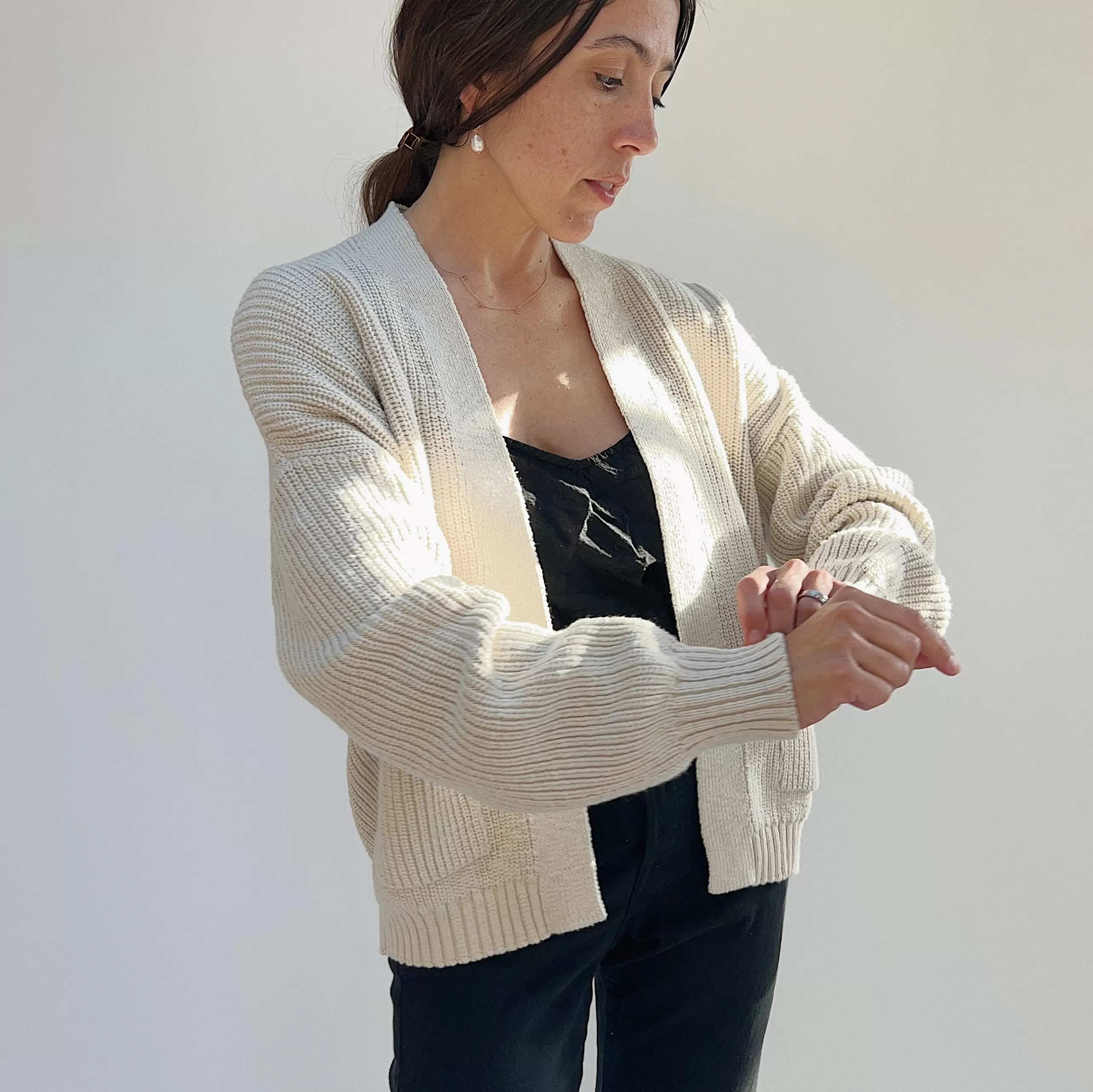 It Is Well | Easy Cardigan in Natural