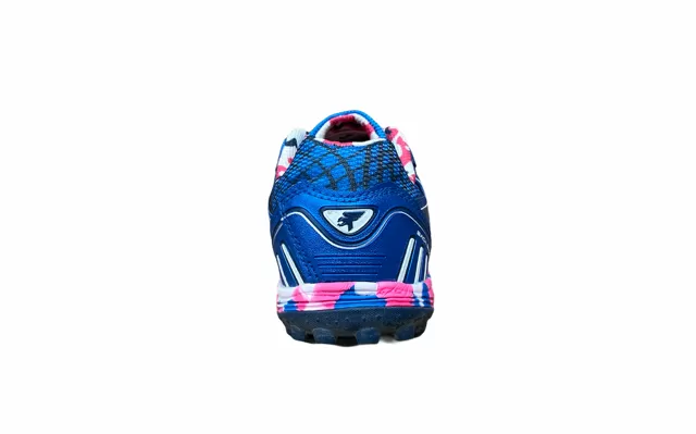 Joma men's soccer shoe Liga 5 TF 605 LIGAS.605.PT fuchsia blue