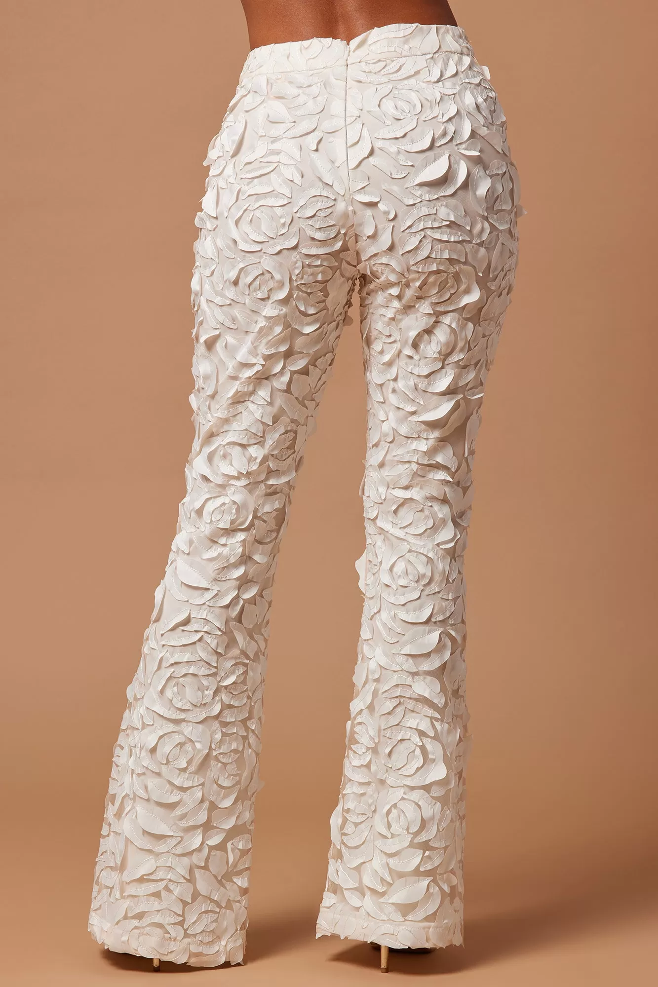 Karter Textured Pant - Cream