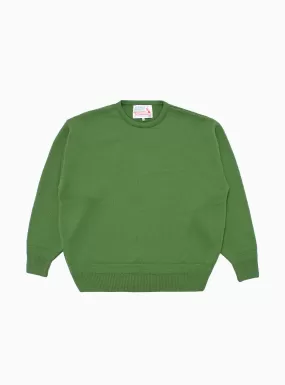 Kendrew Merino Wool Crew Sweater Olive