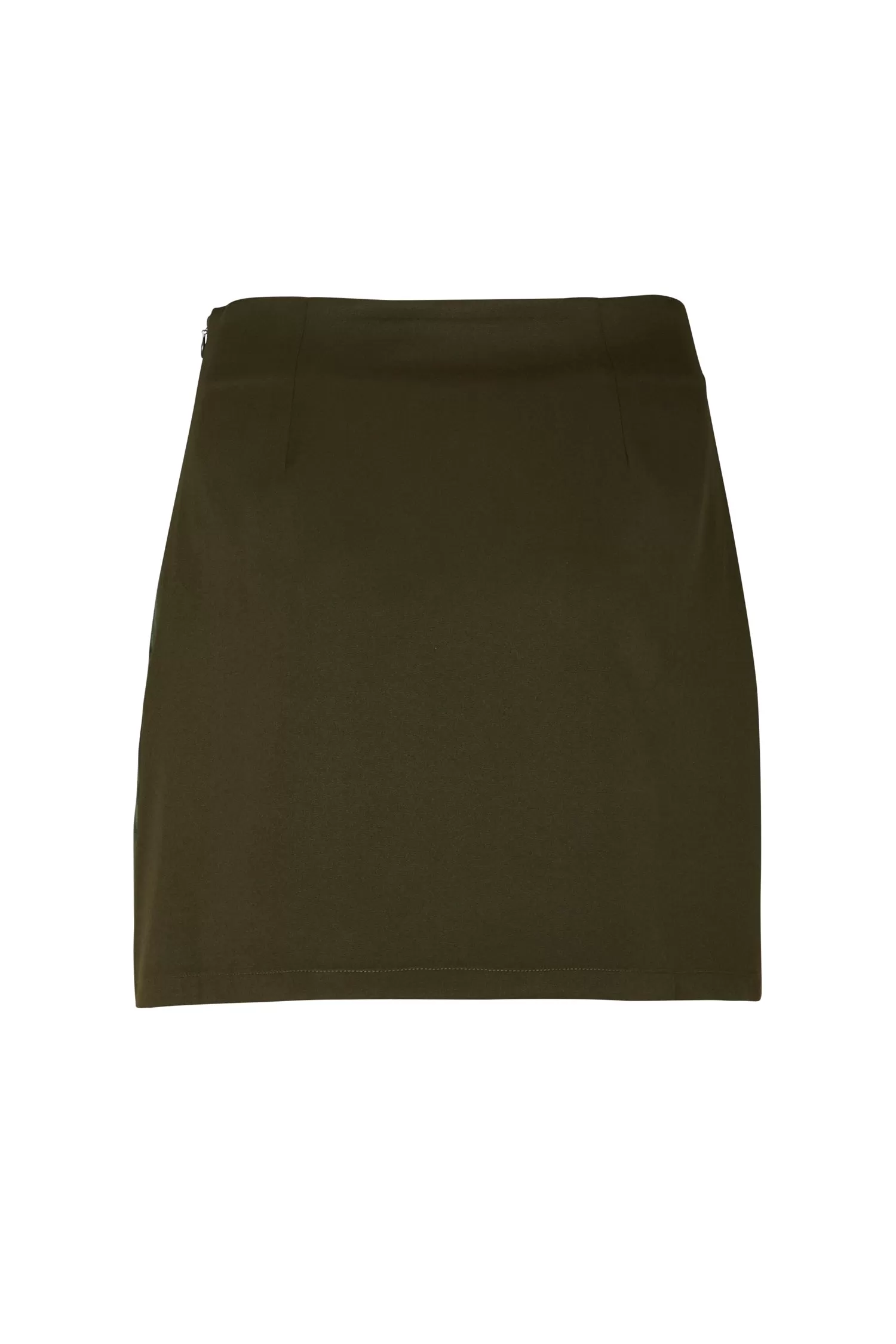 Khaki Mini Skirt