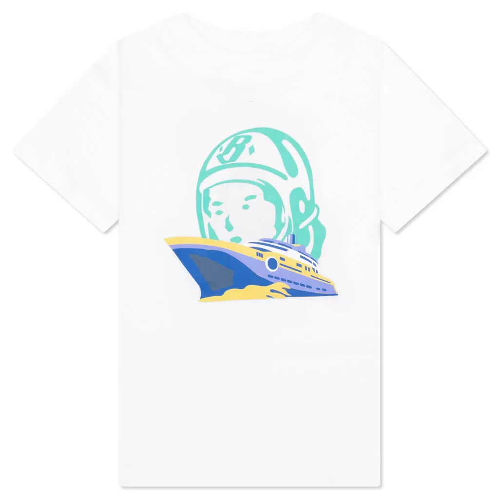 Kids Astro Cruise S/S Tee - Bleach White