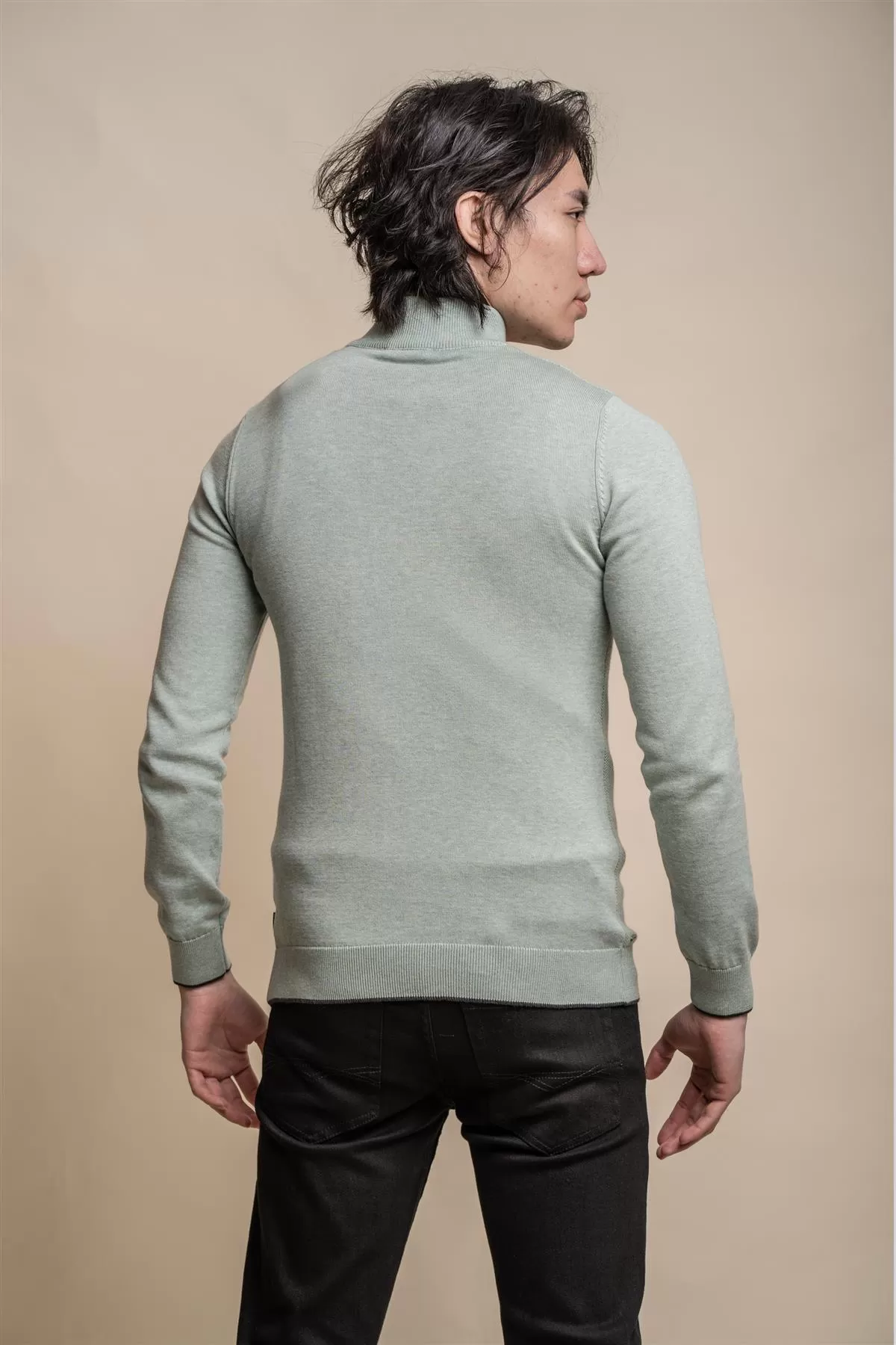 Kyle Half Zip Knit