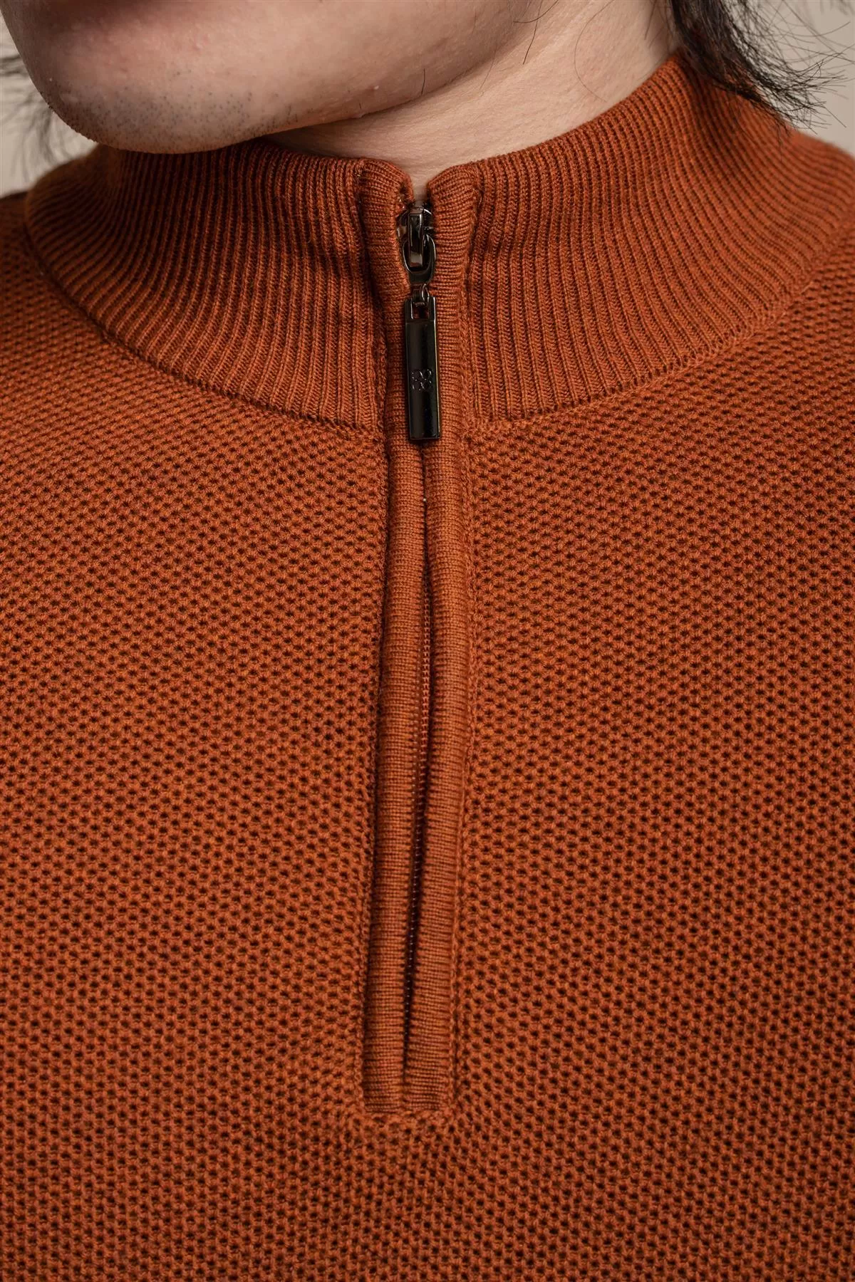 Kyle Half Zip Knit