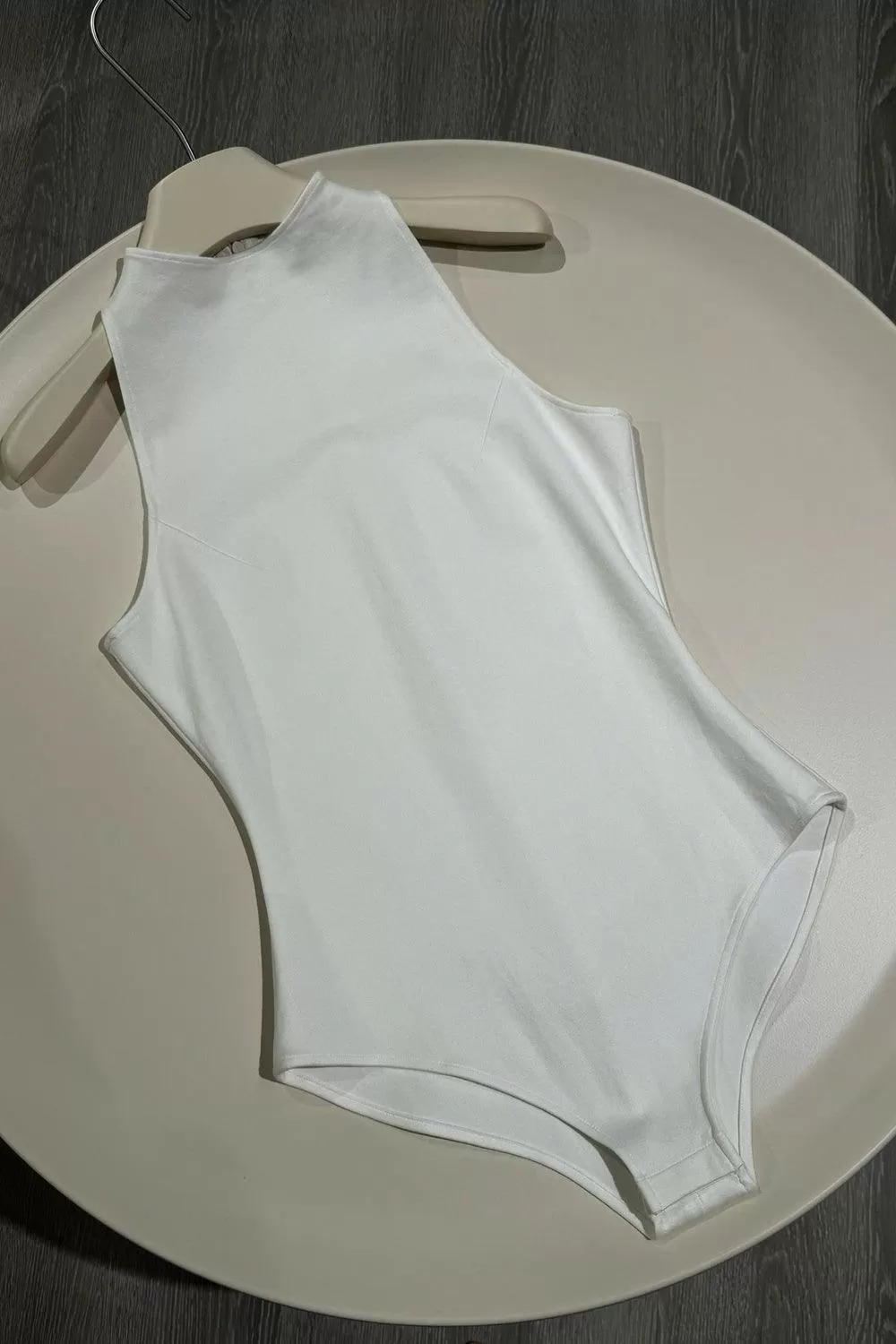 Layla Bodycon Sleeveless Cotton Spandex Bodysuit