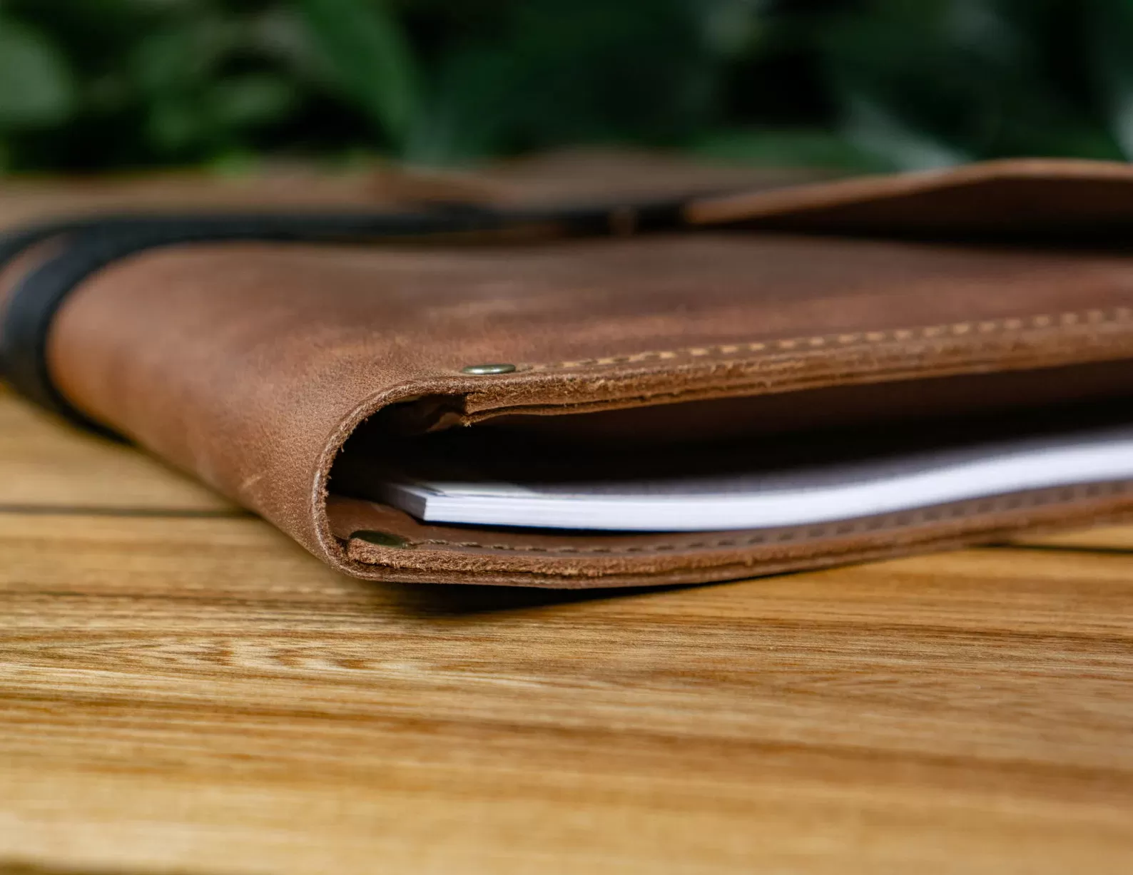 Leather Sketchbook A4 Cover | Brown Black | Artists Gifts | HANDCRAFTED