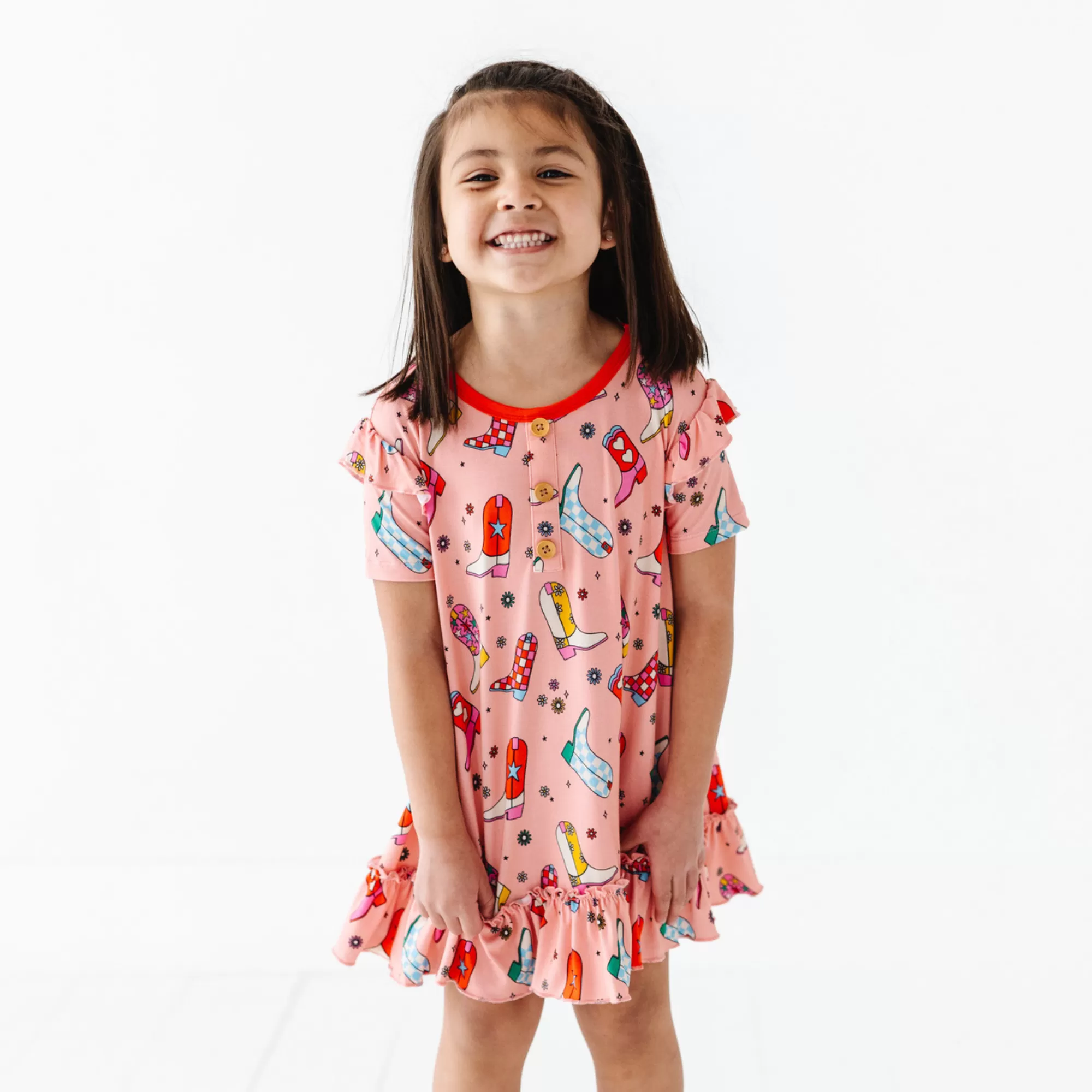 Let's Go (to bed) Girls Gown Toddler/Kids