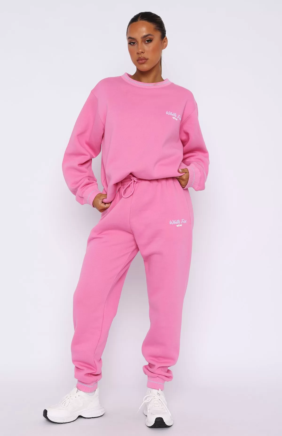 Let's Start Fresh Sweatpants Pink