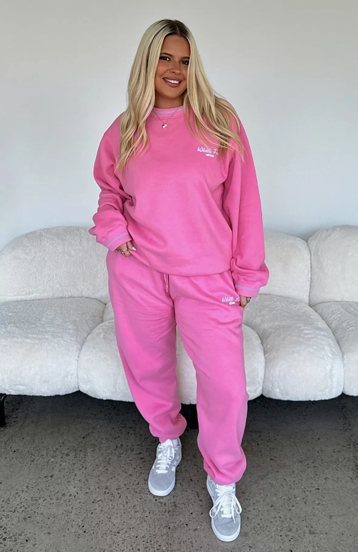 Let's Start Fresh Sweatpants Pink