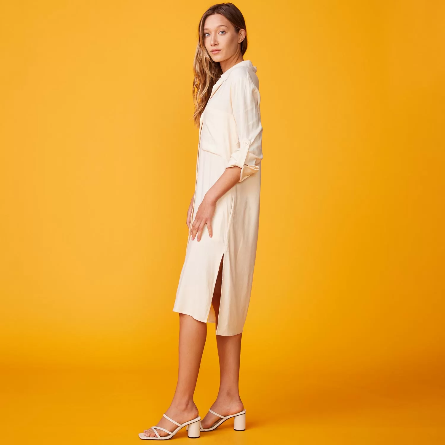 Linen Shirt Dress