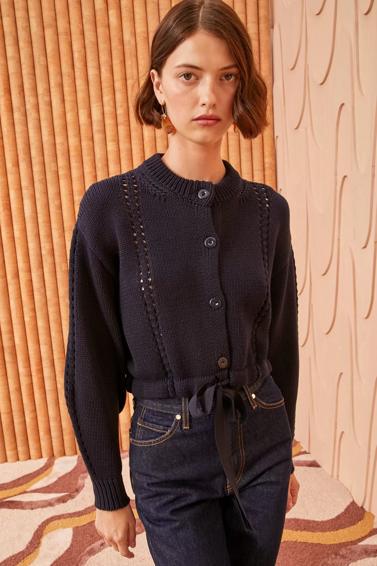 Magda Cardigan - Midnight