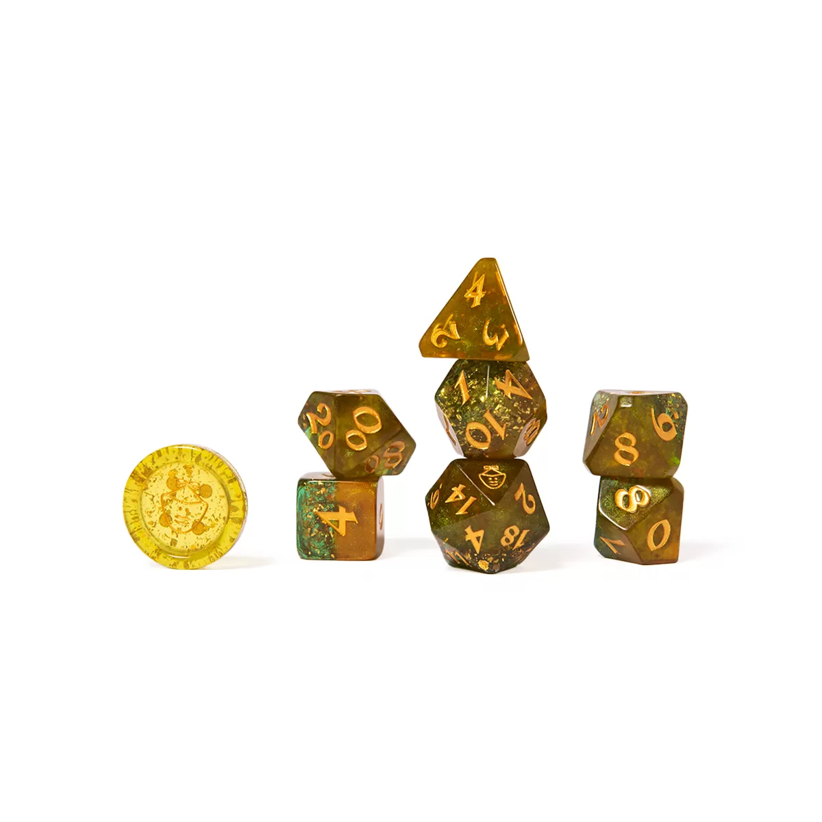 Mighty Nein Dice Set: Nott the Brave