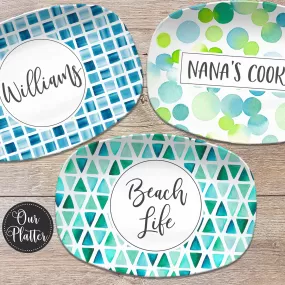 Mosaic Personalized Custom Platter