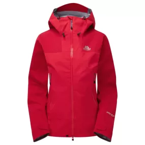 Mountain Equipment Women's Rupal Gore-Tex Jacket (Imperial Red/Crimson)