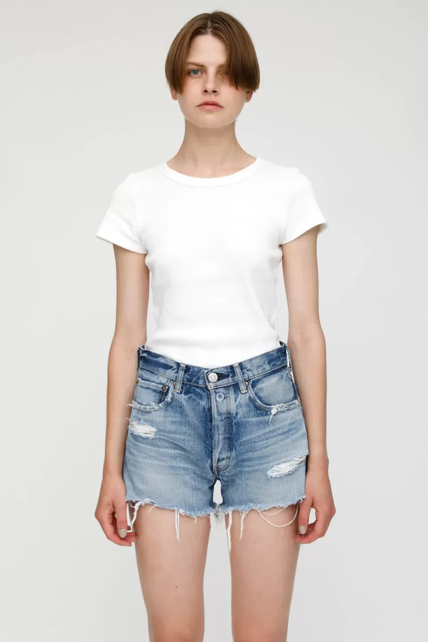 Moussy Vintage PACKARD SHORTS - BLU