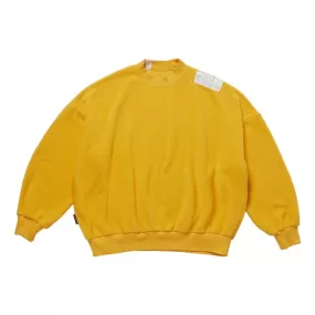 N.HOOLYWOOD WILD THINGS CREW NECK FLEECE-YELLOW