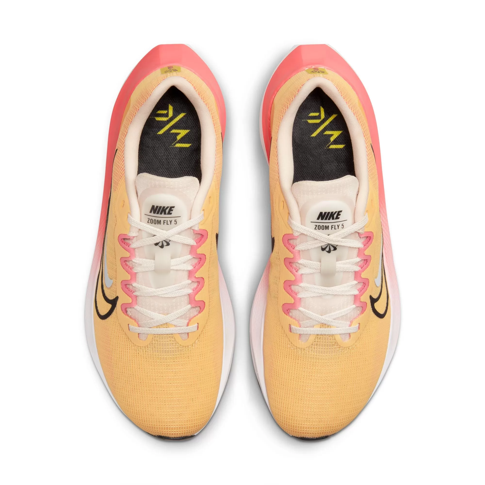 Nike Zoom Fly 5 (B Width)- Topaz Gold/Sea Coral (Womens)