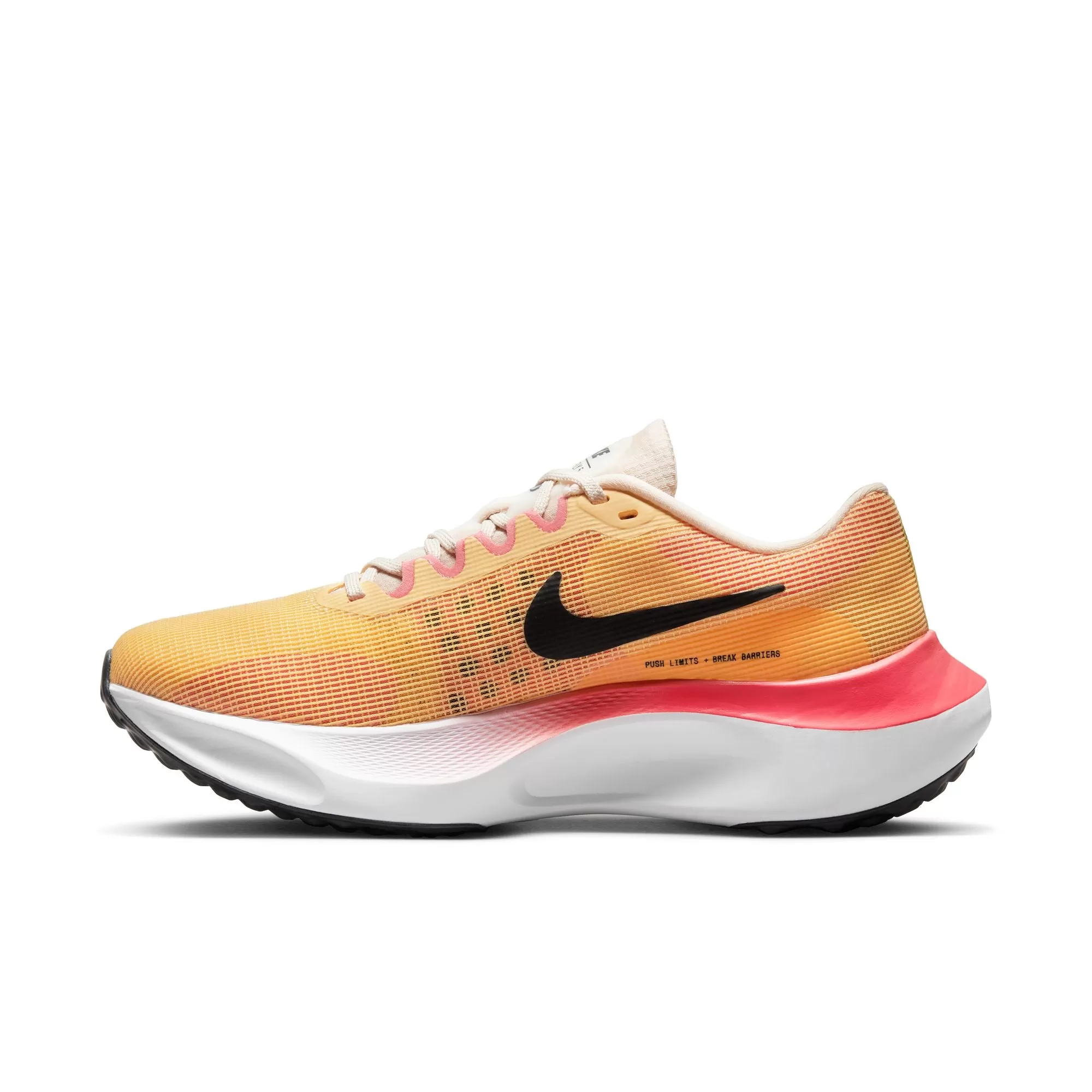 Nike Zoom Fly 5 (B Width)- Topaz Gold/Sea Coral (Womens)