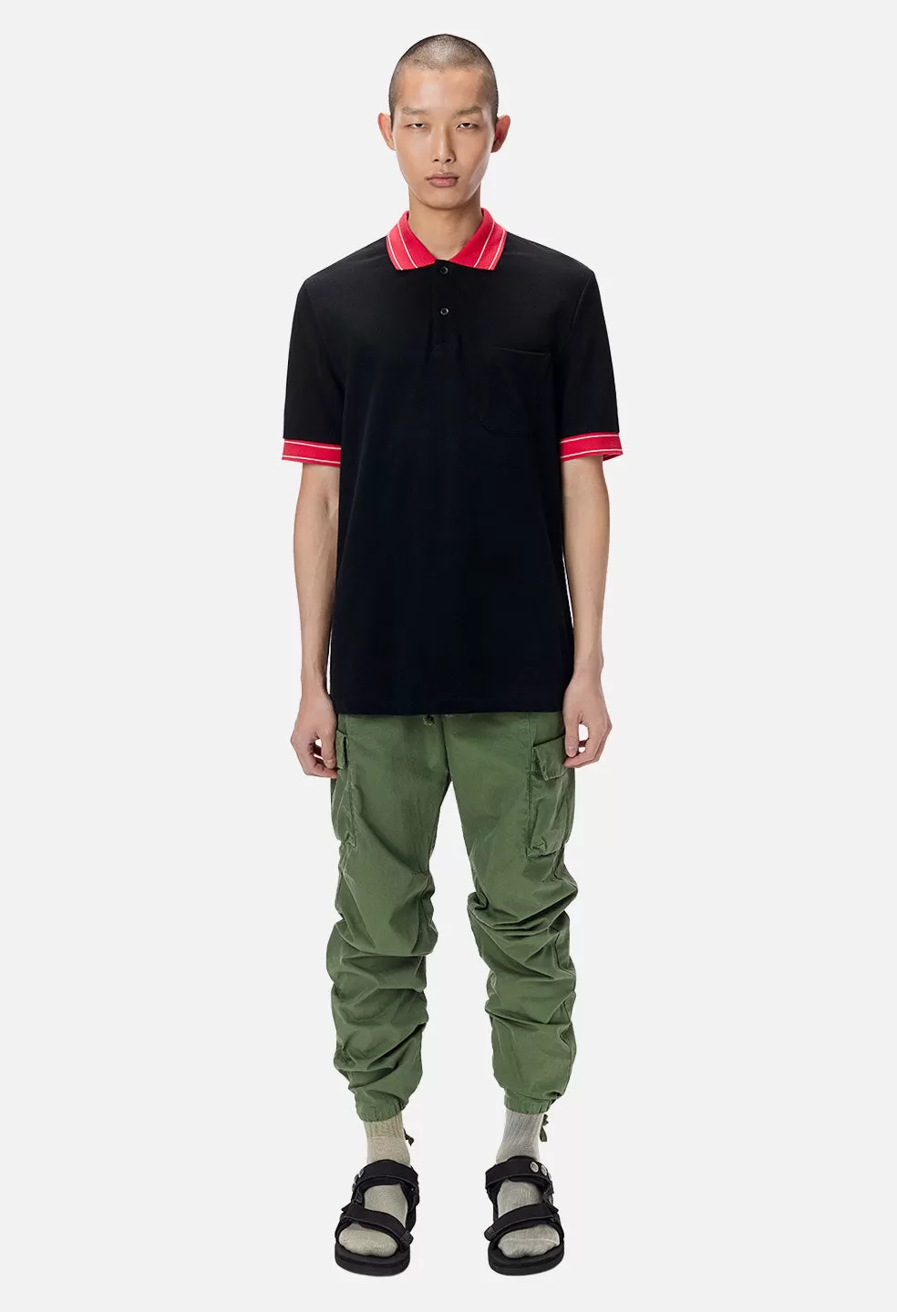 Nolan Polo / Black X Red