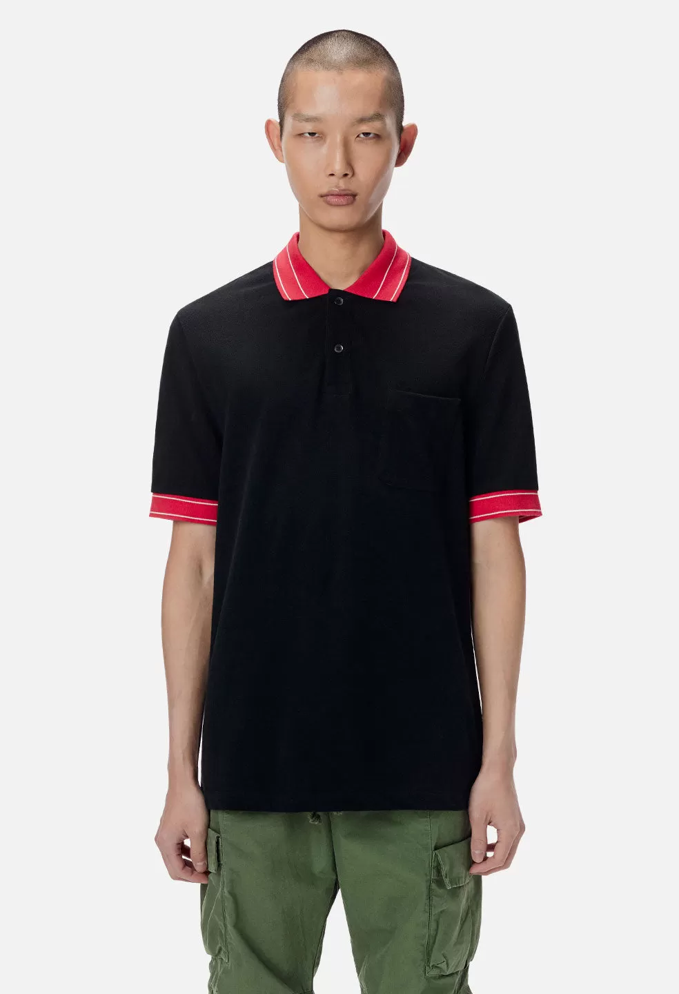 Nolan Polo / Black X Red