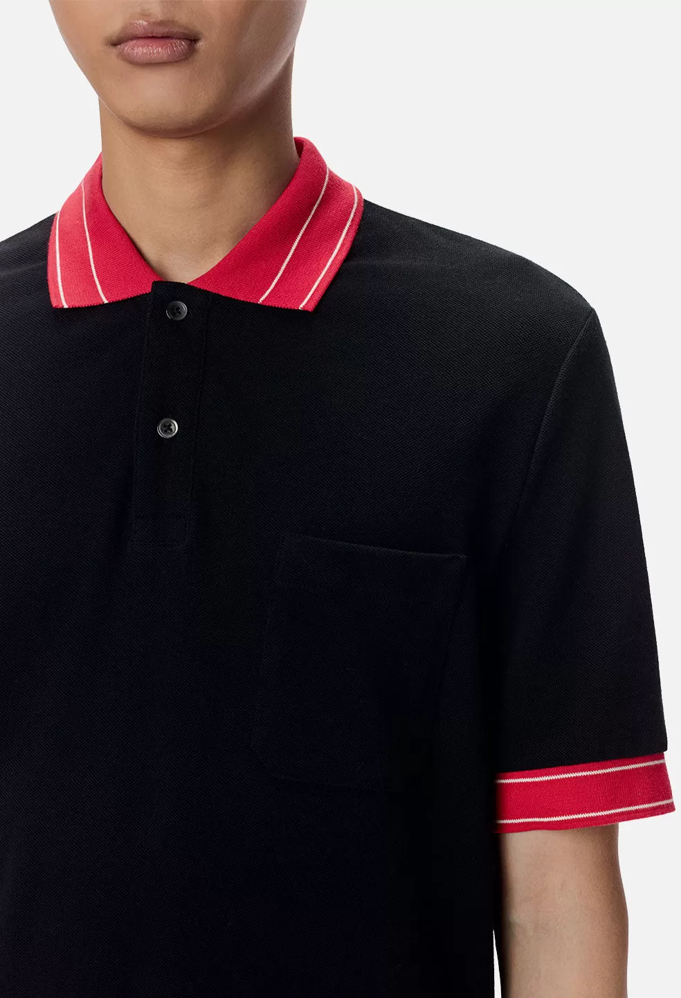 Nolan Polo / Black X Red